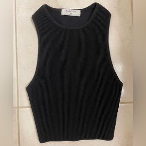 Aritzia Babaton Sculpt Knit Racerback Tank